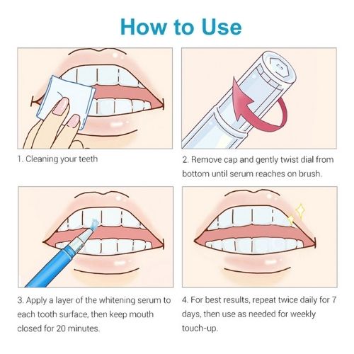 2x Teeth Whitening Pens